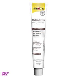 خمیر مالت گربه جیم کت مدل Malt-Soft Extra Professional وزن 100 گرم