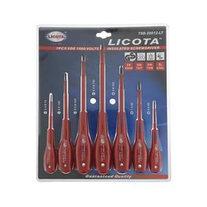 مجموعه 7 عددی پیچگوشتی عایق لیکوتا مدل TSD-20012-LT