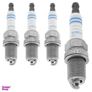 شمع خودرو بوش مدل FR7DC9 مناسب برای پژو 206 بسته 4 عددی