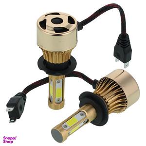 لامپ هدلایت خودرو مدل چهار طرفه کد H7 بسته دو عددی