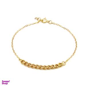 دستبند طلا 18 عیار زنانه کاپانی مدل KB015 