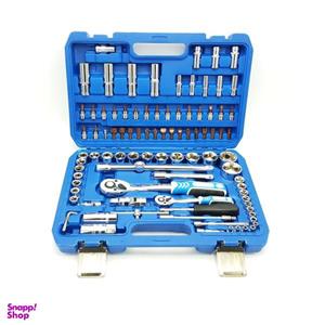 مجموعه 94 عددی آچار بکس و سری بکس باس مدل BS_94PCS