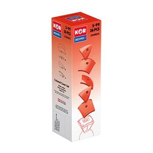 ساختنی ژیومگ مدل Kor 5-99 26pcs Red