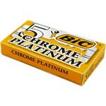 تیغ یدک بیک مدل Platinum Chromium Double Edge مجموعه 20 عددی