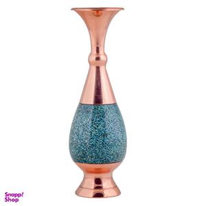 گلدان فیروزه کوبی آقاجانی مدل صراحی کد 30 