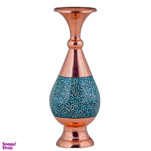 گلدان فیروزه کوبی آقاجانی مدل صراحی کد 20 