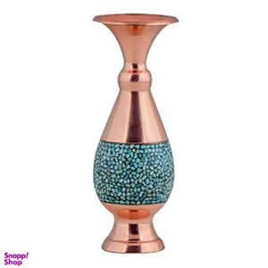 گلدان فیروزه کوبی آقاجانی مدل صراحی کد 16 