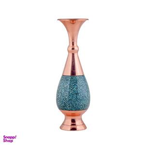 گلدان فیروزه کوبی آقاجانی مدل صراحی کد 25 