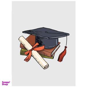 تابلو شاسی مدل کلاه فارغ التحصیلی B48