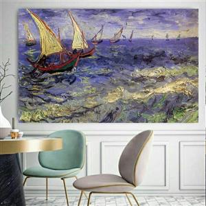 پوستر دیواری طرح نقاشی دریا مدلFP305