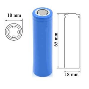 باتری لیتیوم یون قابل شارژ مدل 18650 ظرفیت 1200 میلی آمپرساعت