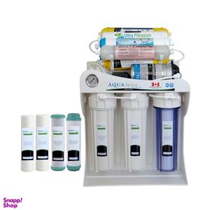 دستگاه تصفیه کننده آب آکوآ اسپرینگ مدل SF4850 به همراه فیلتر مدل 01 مجموعه 4 عددی
