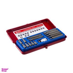 مجموعه 15 عددی سری آچار آلن ستاره ای جنیوس تولز مدل TX-41015