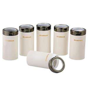 بانکه سام ست  مدل نشانگر طرح استوانه ای کد 45167  مجموعه 6 عددی