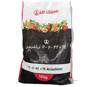نیترات پتاسیم و ریز مغذی اریا شیمی مدل 42-2-12 وزن 10 کیلوگرم