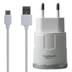 شارژر دیواری لاپرامول مدل LP-C18 به همراه کابل تبدیل USB-C