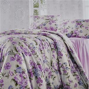 سرویس ملحفه ایسیمو هوم طرح Lilacs دونفره 4 تکه