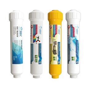 فیلتر دستگاه تصفیه آب اس اس وی مدل پست کربن مجموعه 4 عددی