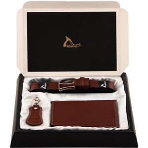 ست هدیه مردانه چرم بارز مدل DS61
