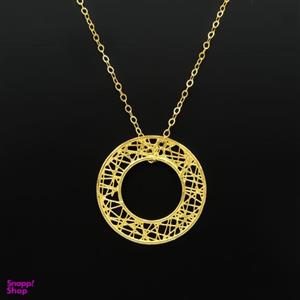 گردنبند طلا 18 عیار زنانه کاپانی مدل KN061 