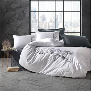 سرویس ملحفه کاتن باکس مدل 3D Nakışlı دو نفره 6 تکه