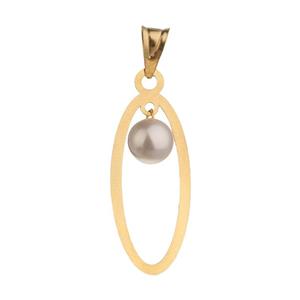 آویز گردنبند طلا 18 عیار زنانه مایا ماهک مدل MM1361 Maya Maahak MM1361 Gold Pendant Plaque For Women