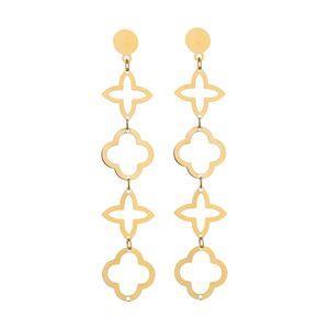 گوشواره طلا 18 عیار زنانه مایا ماهک مدل ME1011 Maya Maahak ME1011 Gold Earring For Women