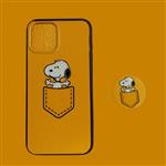 کاور گریفین مدل Cute Dog مناسب برای گوشی موبایل اپل iphone 12 pro max به همراه پایه نگهدارنده