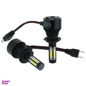 لامپ هدلایت خودرو لنزو مدل چهار طرفه کد H7 بسته دو عددی
