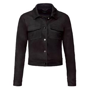 کت زنانه اسمارا مدل Wildleder-Look رنگ مشکی