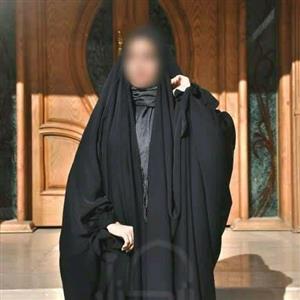 چادر جده مدل سنبادی کرپ چین