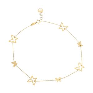 پابند طلا 24 عیار زنانه مایا ماهک مدل MA0164 Maya Maahak MA0164 Gold Anklet For Women