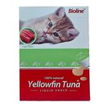 بستنی گربه بیولاین مدل yellowfin tuna وزن 15 گرم بسته 24 عددی