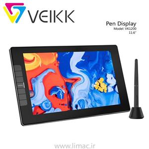 تبلت طراحی ویک VEIKK Drawing Tablet مدل VK1200 - ارسال 15 الی 20 روز کاری