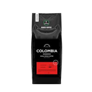 دانه قهوه کلمبیا مدیوم روست رئیس - 1000 گرم