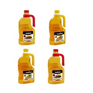روغن ذرت و روغن کنجد کانولا لیفود- 2000 میلی لیتر مجموعه 4 عددی