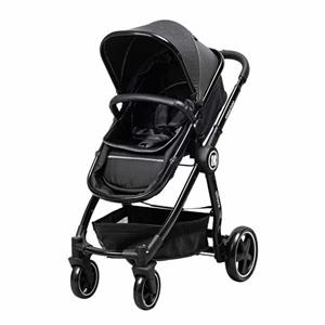 ست کالسکه و کریر کیکابو مدل Allure Black_2021 به همراه ساک لوازم