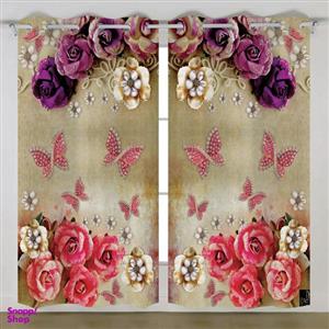 پرده رنس مدل C36-50818 سایز 270x140 سانتی متر