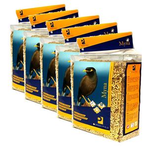 غذای مرغ مینا گرین فیل مدل MF2020 وزن 1000 گرم بسته 5 عددی