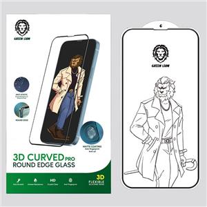 محافظ صفحه نمایش گرین مدل Curved-Pro مناسب برای گوشی موبایل اپل iPhone 13 Pro Max