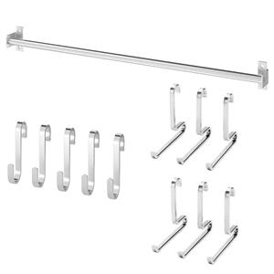 استند دیواری ایکیا مدل KUNGSFORS به همراه قلاب و گیره