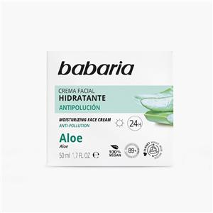 کرم مرطوب کننده صورت باباریا مدل Aloevera حجم 50 میلی لیتر