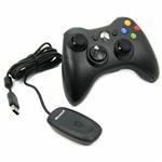 دسته بازی xbox360 مایکروسافت مدل wireless controller به همراه گیرنده ویندوز