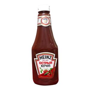 سس گوجه فرنگی تند هاینز - 1000 گرم Heinz Hot Tomato Ketchup Sauce Dressing -1000 gr