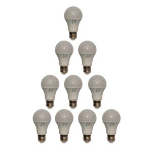 لامپ ال ای دی 9 وات نارون لیان مدل حبابی پایه E27 بسته 10 عددی