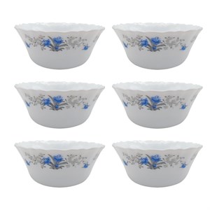 کاسه پارس اپال طرح رمانتیک کد ABG1200 بسته 6 عددی