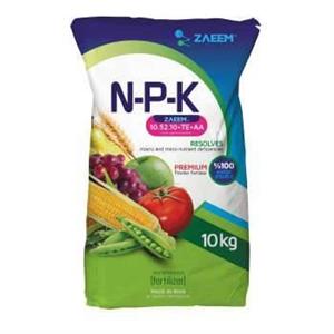 کود کامل پودری زعیم NPK 10-52-10 وزن ۱۰ کیلویی