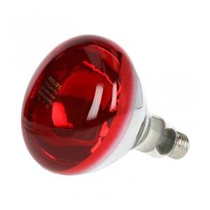 لامپ مادون قرمز ۲۵۰ وات فیلیپس مدل BR125 RED پایه E27 