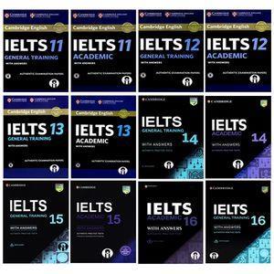 کتاب Cambridge IELTS اثر جمعی از نویسندگان انتشارات الوندپویان 12 جلدی