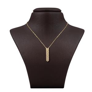 گردنبند طلا 18 عیار زنانه جواهری سون مدل 3187 Seven Jewelry 3187 18k Gold Necklaces For Women